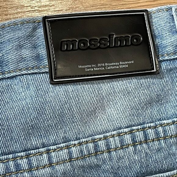 Mossimo Distressed Raw Hem Jeans SMALL - Picture 6 of 12